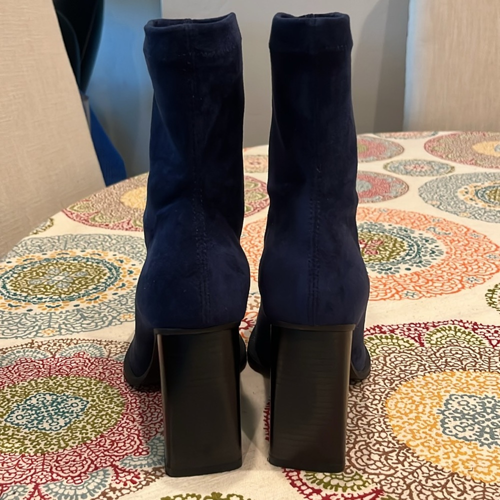 NEW Torgeis Katya Navy Blue Women's Boots size 8 - Picture 4 of 9